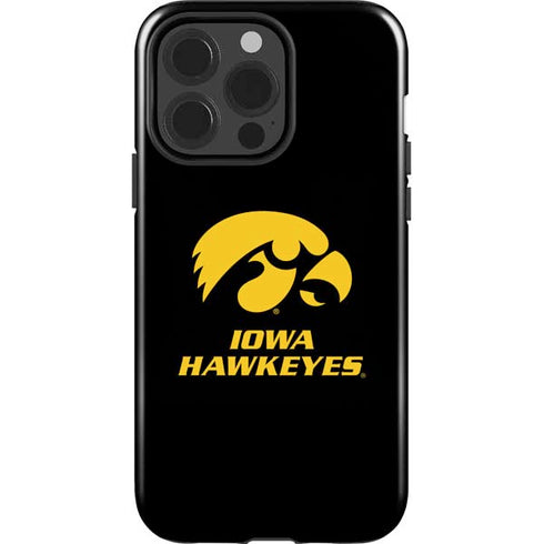 University of Iowa Hawkeyes iPhone 15 Pro Impact Case