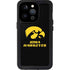 University of Iowa Hawkeyes iPhone 15 Pro Waterproof Case