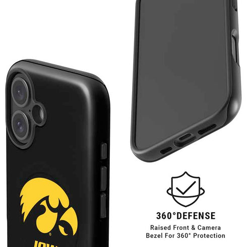 University of Iowa Hawkeyes iPhone 16 Magsafe Impact Case