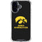 University of Iowa Hawkeyes iPhone 16 Plus Clear Case