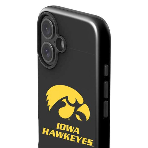 University of Iowa Hawkeyes iPhone 16 Plus Impact Case