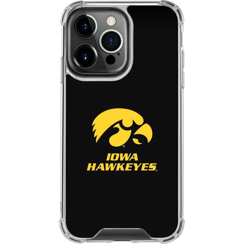 University of Iowa Hawkeyes iPhone 16 Pro Clear Case
