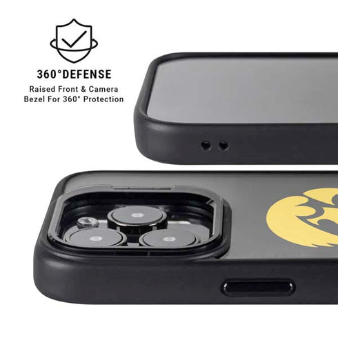 University of Iowa Hawkeyes iPhone 16 Pro Kickstand Case
