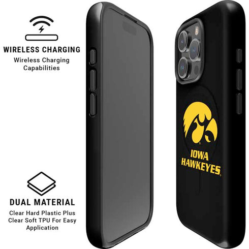 University of Iowa Hawkeyes iPhone 16 Pro Magsafe Impact Case