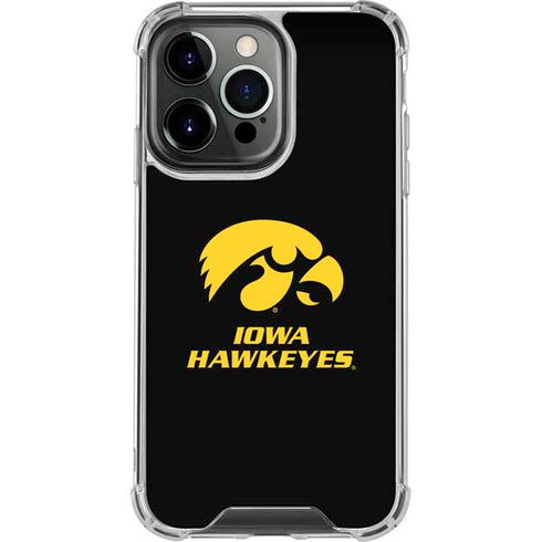 University of Iowa Hawkeyes iPhone 16 Pro Max Clear Case