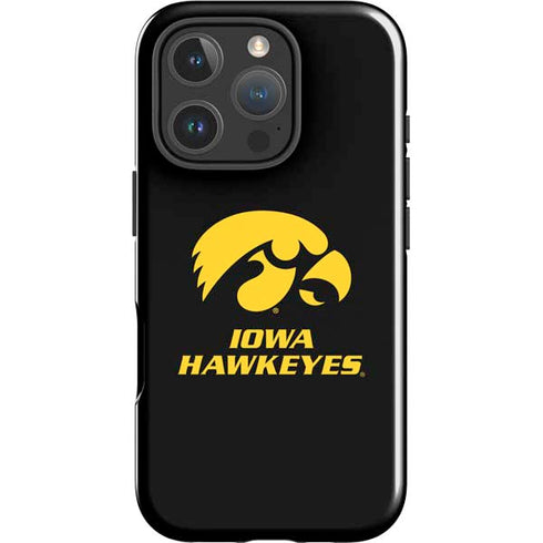 University of Iowa Hawkeyes iPhone 16 Pro Max Impact Case