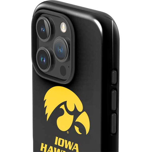 University of Iowa Hawkeyes iPhone 16 Pro Max Impact Case