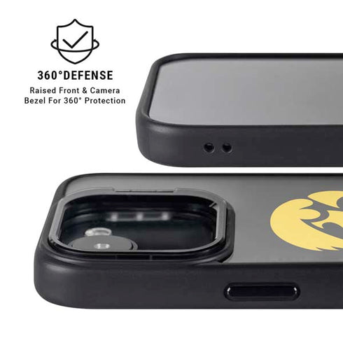 University of Iowa Hawkeyes iPhone 16e Kickstand Case