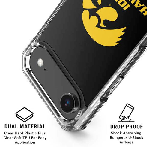 University of Iowa Hawkeyes iPhone 17 Air Clear Case
