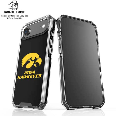 University of Iowa Hawkeyes iPhone 17 Air Clear Case