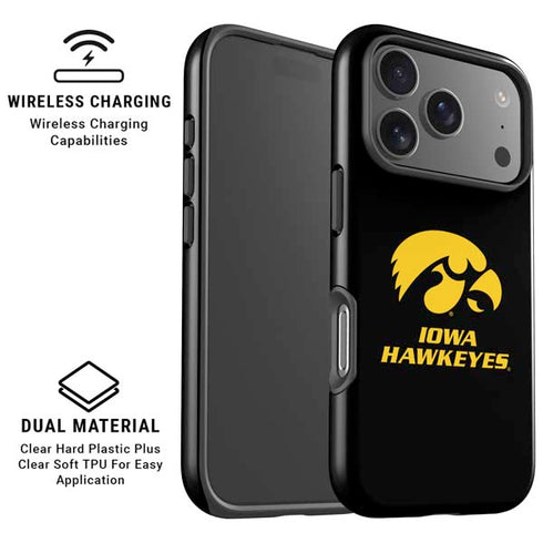 University of Iowa Hawkeyes iPhone 17 Pro Max Magsafe Impact Case