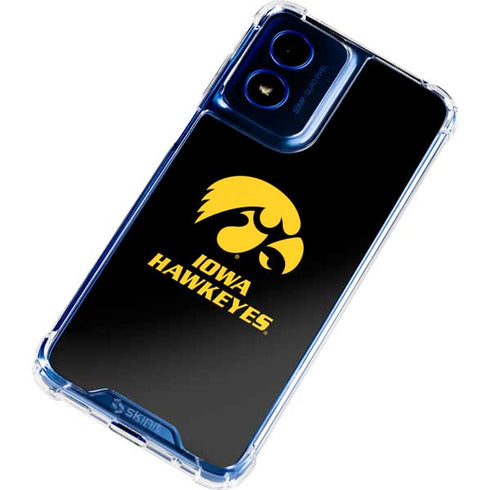 University of Iowa Hawkeyes Moto G 5G (2024) Clear Case