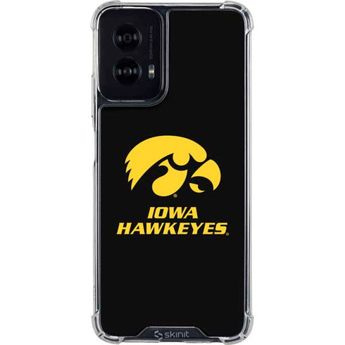 University of Iowa Hawkeyes Moto G Power 5G (2024) Clear Case