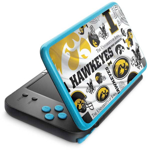 University of Iowa Hawkeyes Pattern Nintendo Skins