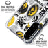 University of Iowa Hawkeyes Pattern Galaxy A36 5G Clear Case