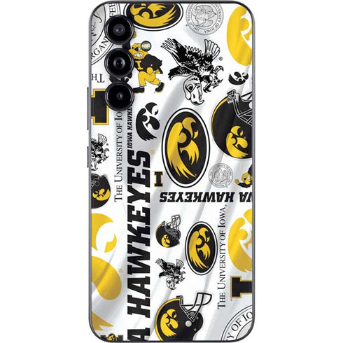 University of Iowa Hawkeyes Pattern Galaxy A54 5G Skin