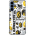University of Iowa Hawkeyes Pattern Galaxy A55 5G Clear Case