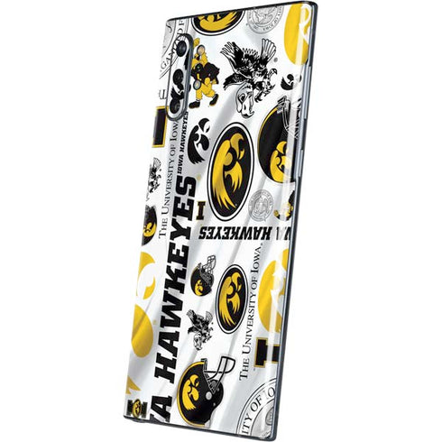 University of Iowa Hawkeyes Pattern Galaxy Note 10 Plus Skin