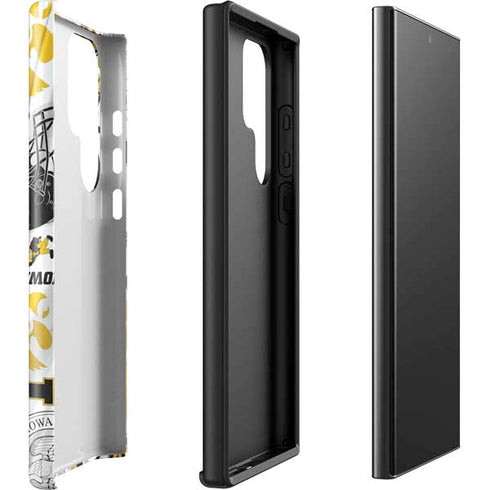 University of Iowa Hawkeyes Pattern Galaxy S23 Ultra Pro Case