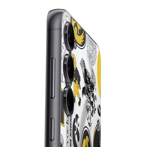 University of Iowa Hawkeyes Pattern Galaxy S25 Skin
