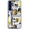 University of Iowa Hawkeyes Pattern Galaxy S25 Clear Case