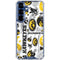 University of Iowa Hawkeyes Pattern Galaxy S25 FE Clear Case