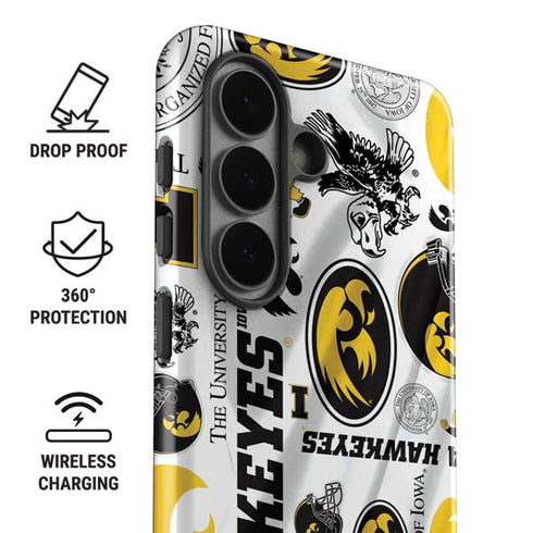 University of Iowa Hawkeyes Pattern Galaxy S26 Impact Case
