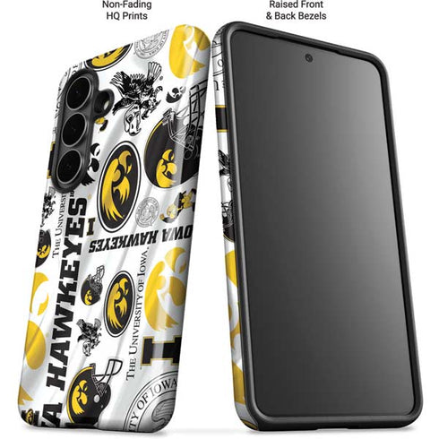 University of Iowa Hawkeyes Pattern Galaxy S26 Impact Case