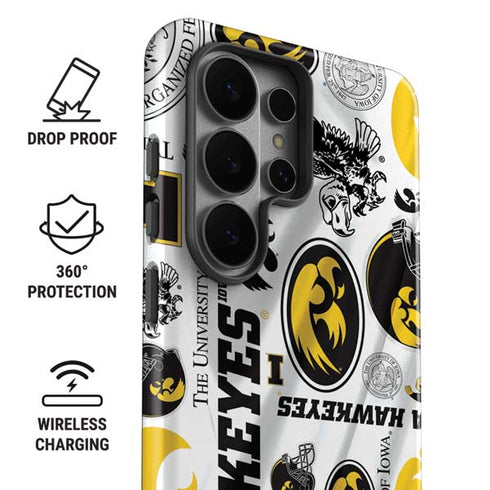 University of Iowa Hawkeyes Pattern Galaxy S26 Ultra Impact Case