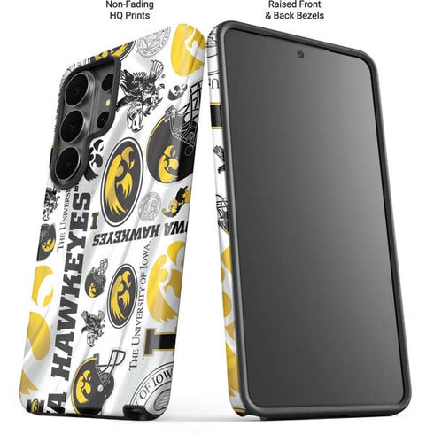 University of Iowa Hawkeyes Pattern Galaxy S26 Ultra Impact Case