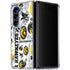 University of Iowa Hawkeyes Pattern Galaxy Z Fold5 5G Clear Case