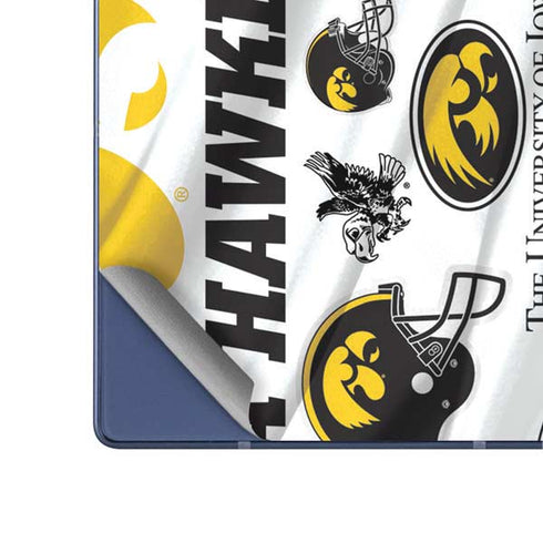 University of Iowa Hawkeyes Pattern Galaxy Z Fold6 Skin