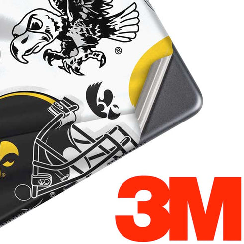 University of Iowa Hawkeyes Pattern iPad Skins