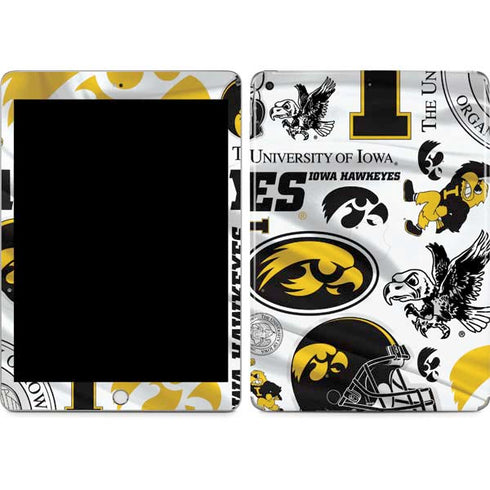 University of Iowa Hawkeyes Pattern Apple iPad Skin