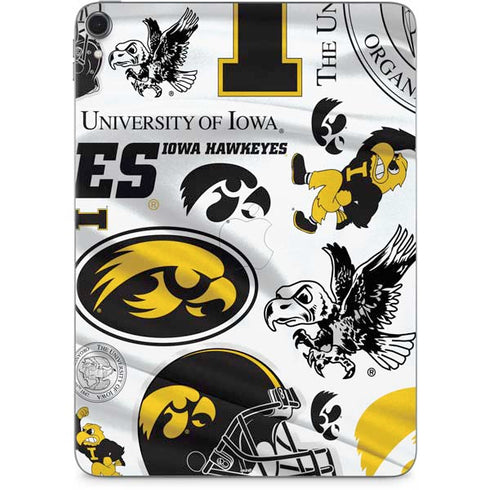 University of Iowa Hawkeyes Pattern Apple iPad Pro Skin
