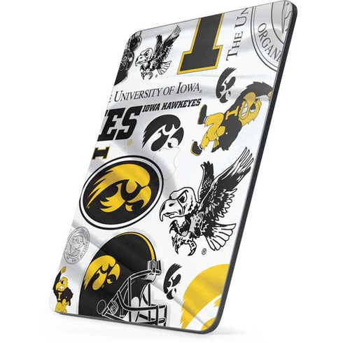 University of Iowa Hawkeyes Pattern Apple iPad Pro Skin