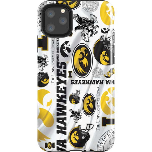 University of Iowa Hawkeyes Pattern iPhone Cases