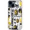 University of Iowa Hawkeyes Pattern iPhone 15 Clear Case