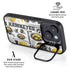 University of Iowa Hawkeyes Pattern iPhone 15 Plus Kickstand Case