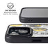 University of Iowa Hawkeyes Pattern iPhone 15 Plus Kickstand Case