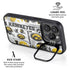University of Iowa Hawkeyes Pattern iPhone 15 Pro Max Kickstand Case