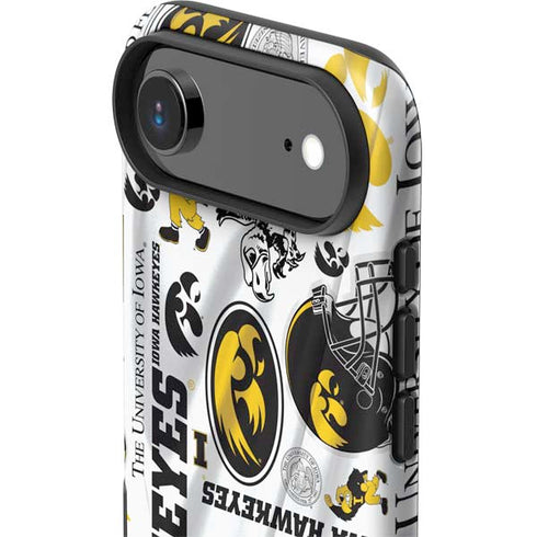 University of Iowa Hawkeyes Pattern iPhone 17 Air Impact Case