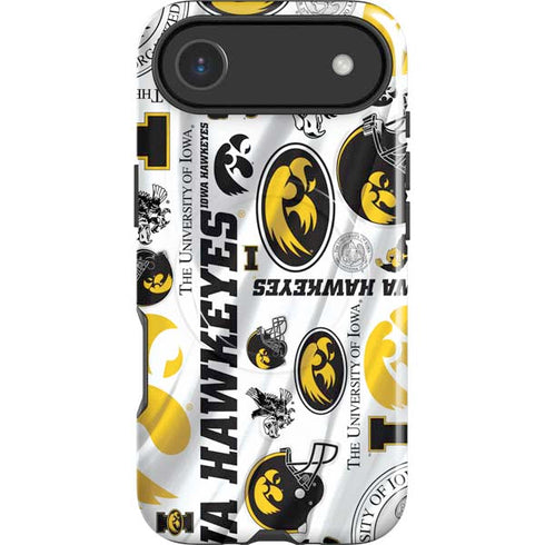 University of Iowa Hawkeyes Pattern iPhone 17 Air Magsafe Impact Case