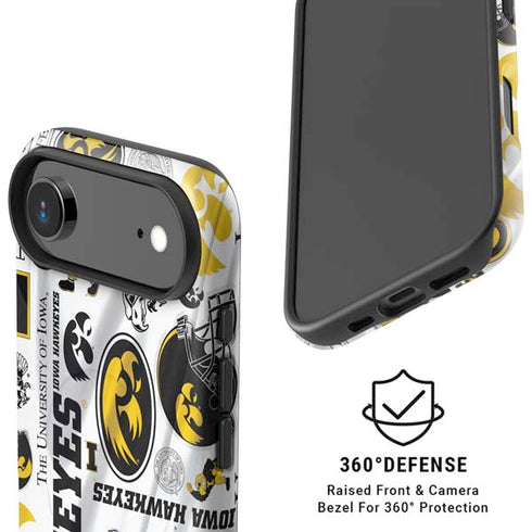 University of Iowa Hawkeyes Pattern iPhone 17 Air Magsafe Impact Case