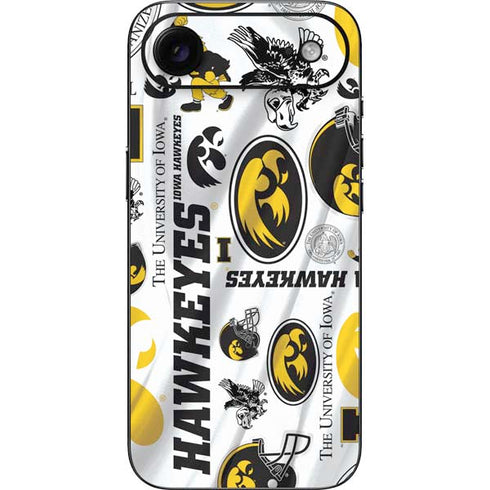 University of Iowa Hawkeyes Pattern iPhone 17 Air Skin