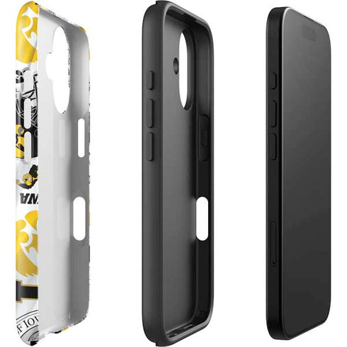 University of Iowa Hawkeyes Pattern iPhone 17 Impact Case