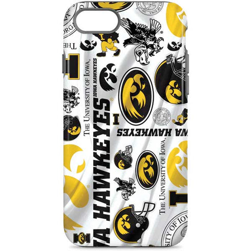 University of Iowa Hawkeyes Pattern iPhone Cases