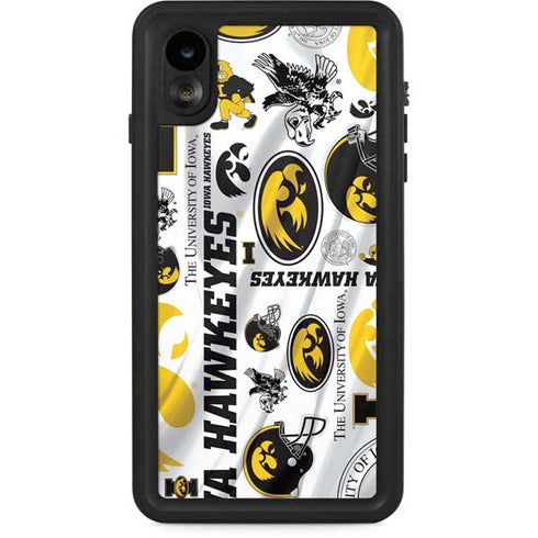 University of Iowa Hawkeyes Pattern iPhone Cases