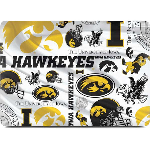 University of Iowa Hawkeyes Pattern Apple MacBook Air Skin