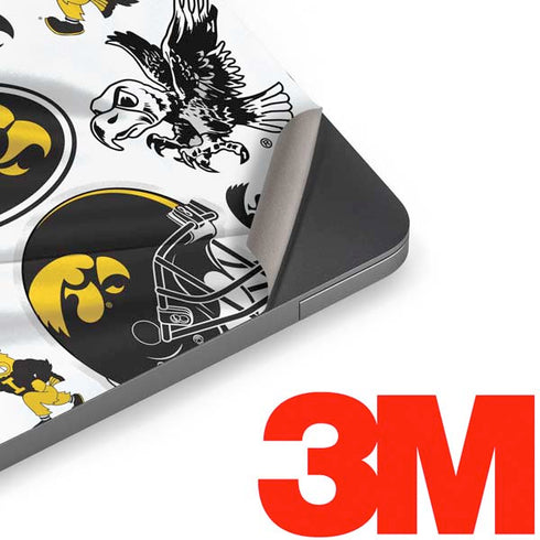 University of Iowa Hawkeyes Pattern Apple MacBook Air Skin